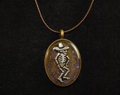Day of the dead skeleton boy