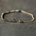 Pyrite Fool's Gold Bracelet Delicate Gemstone Sparkle Goldfill Handmade Jewelry