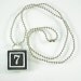 Number 7 Pendant Necklace