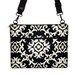 13 inch Laptop Bag for MacBook Pro 13" Case Sleeve Cover Mac Laptop Messenger Bag with Strap  - Medallion black white
