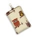 SALE iPhone 5 Case  Fabric iPhone 5 Cover Cute iPhone 4 Case Owl iPhone Cover iPhone 4s Case Cell Phone Case - Cute Owl rust brown (RTS)