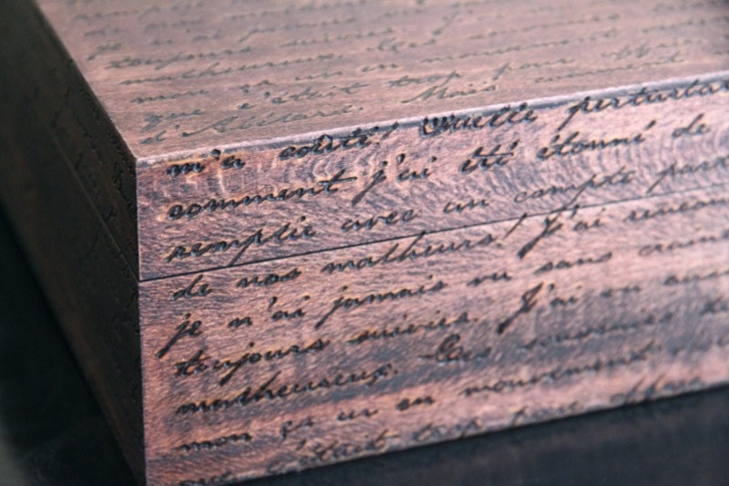Custom Text Memory Box