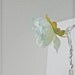 Longer Robin Egg Blue Shabby Rose Fairy Lights