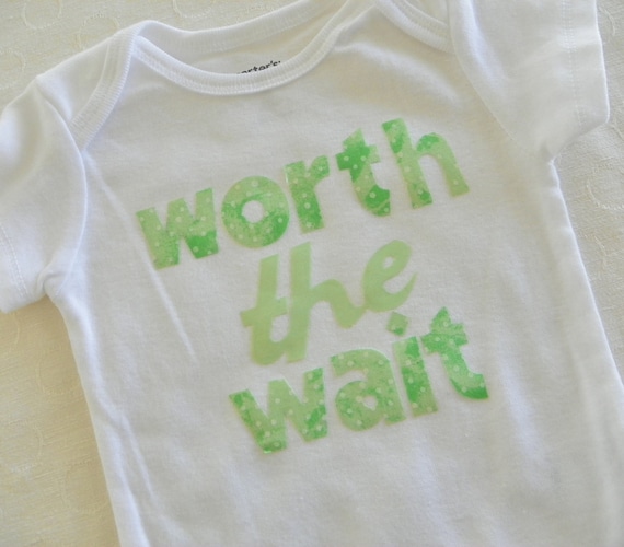 Worth the Wait Onesie