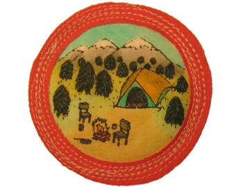 Merit Badge for 'being a happy camper'