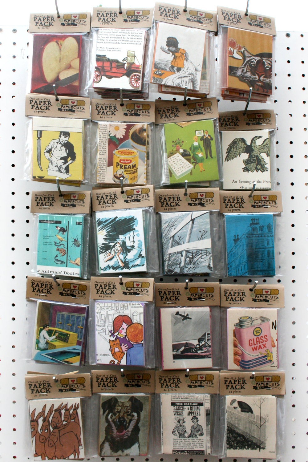 One-of-a-Kind Paper Pack - 24 pieces - Orange