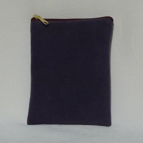 Sensuede plum purple iphone ipod mp3 digital camera pouch