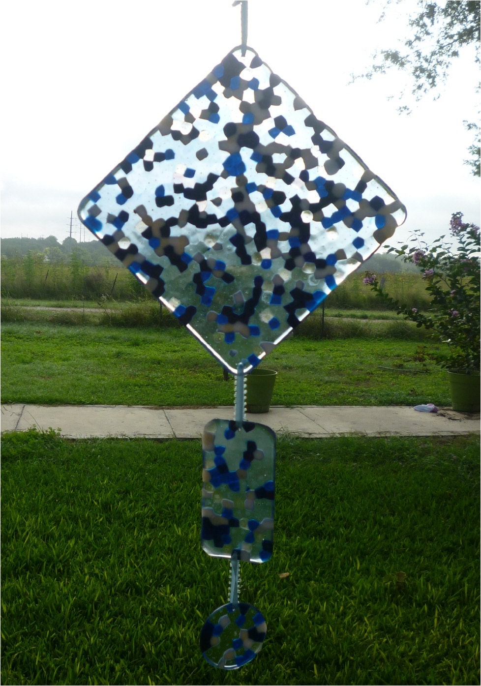 Blue Diamond Suncatcher