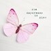 FREE SHIPPING she daydreams in pink (white version with words)- 8x8 whimsical butterfly photo, pastel pink, girls room decor, shabby chic
