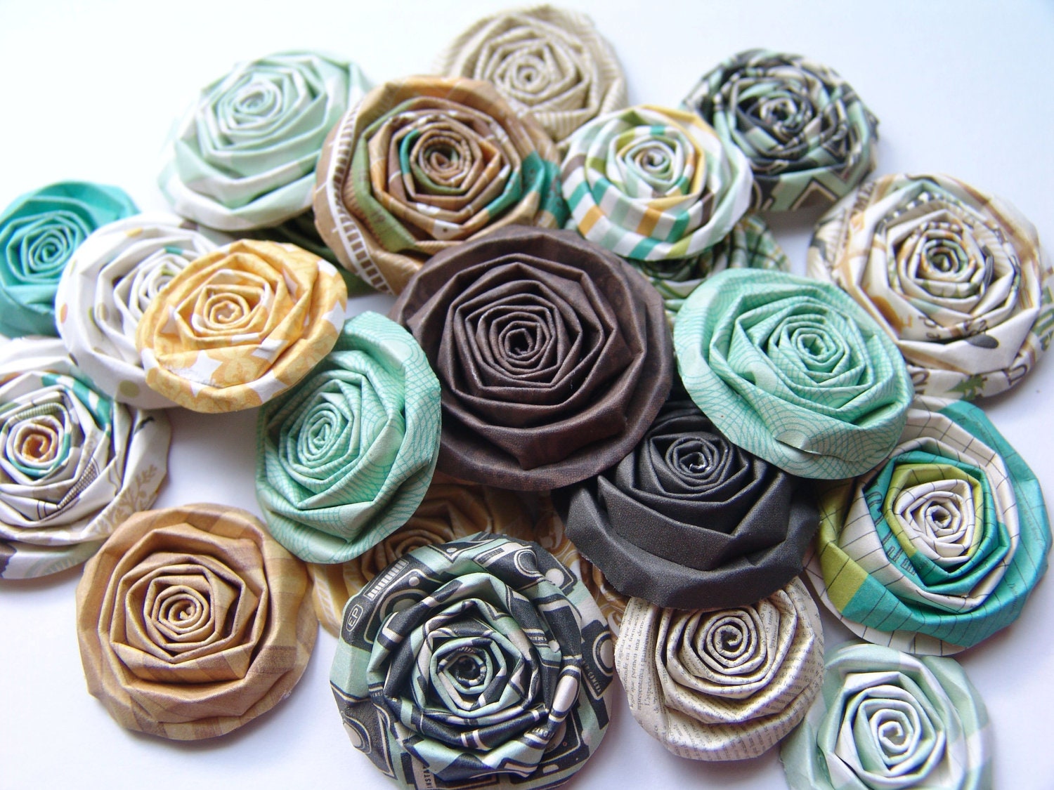 Paper flowers set of 20 handmade paper roses party favors
