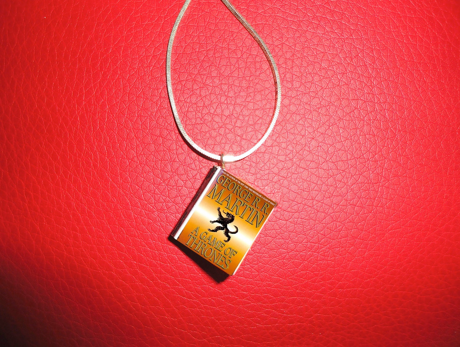Game of Thrones Miniature Book Pendant