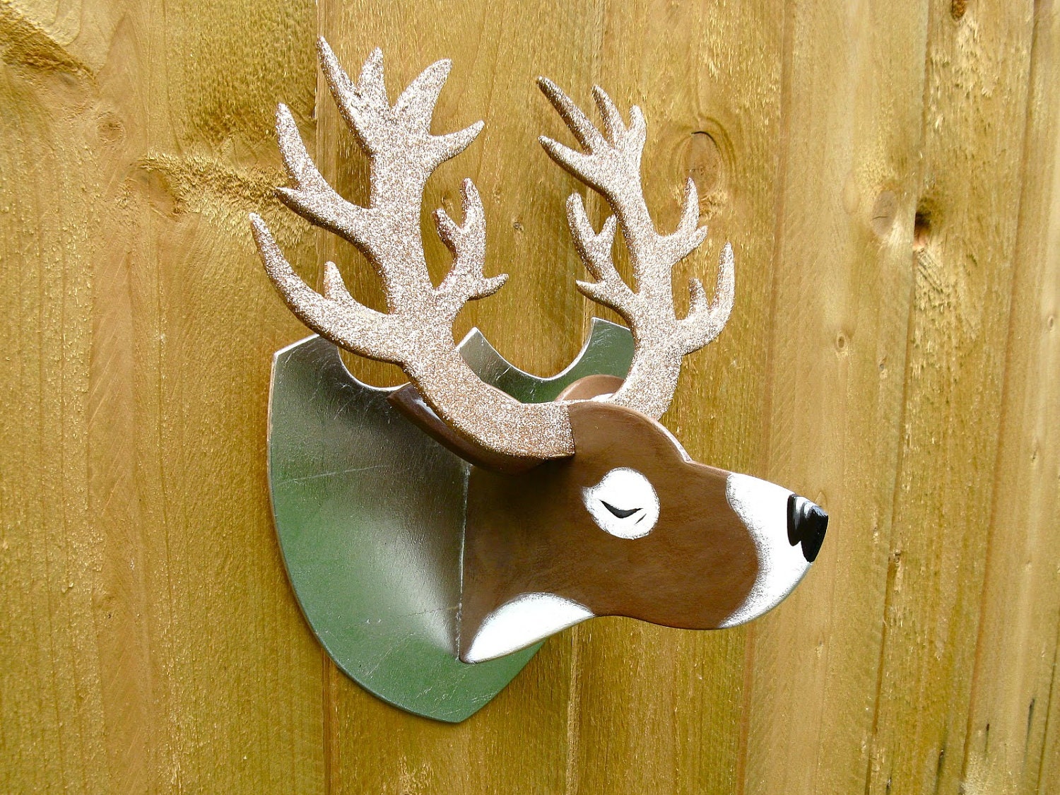 Sparkly Reindeer Trophy