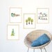 Turtle Family Children's Art Print - 8x10 Eco Wall Art