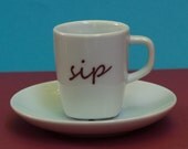 Upcycled Espresso Cup - Sip