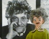 Art Doll Kurt Vonnegut Miniature Writer Literary Art Collectible