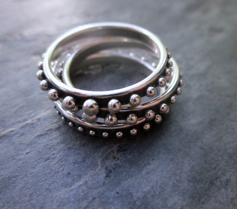 Ultra Stacking Rings Set of 3
