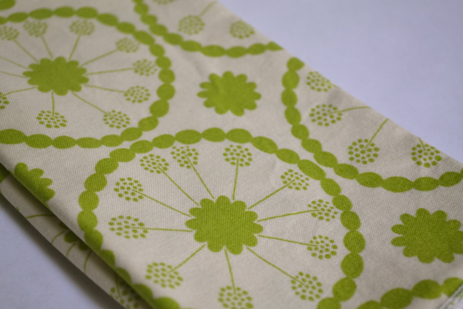 Green Circles Cloth Napkins by Dot and Army