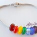 Rainbow Chakra European Charm Beads Yoga