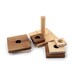 wooden toy sapling stacker, stacking blocks organic kids toy