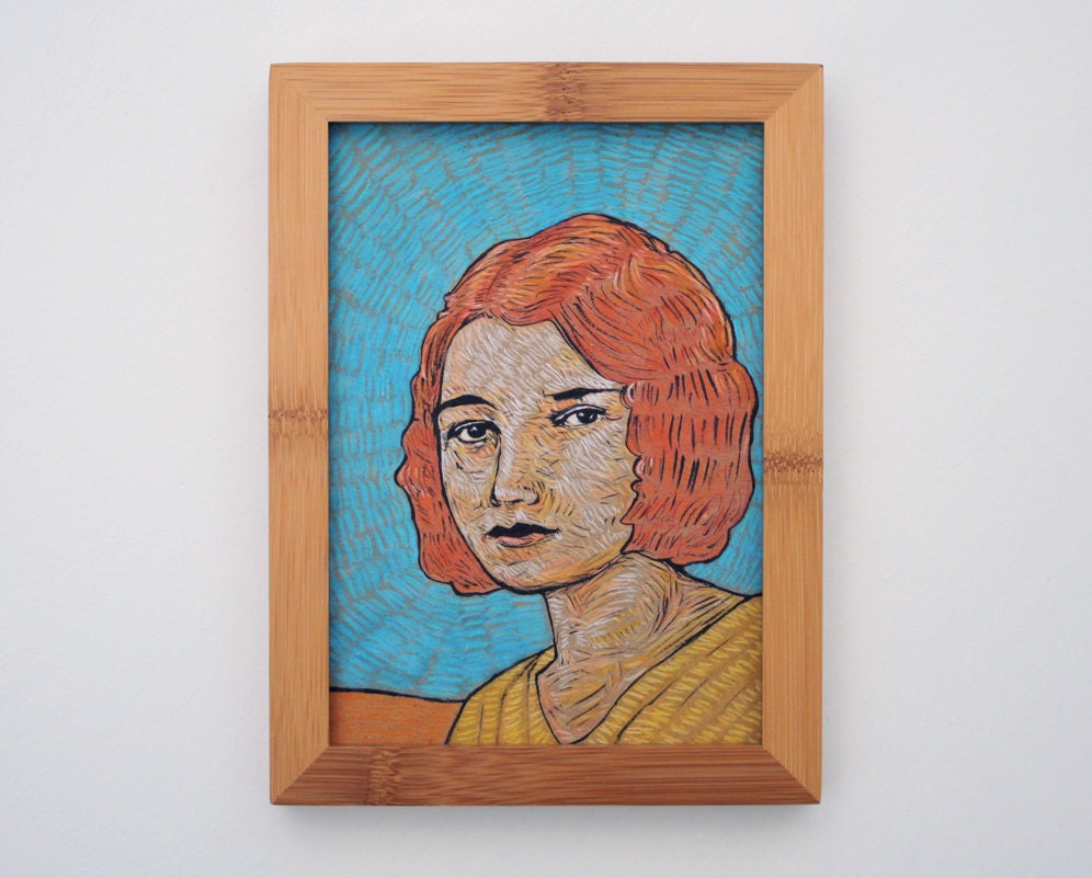 framed portrait print 5x7