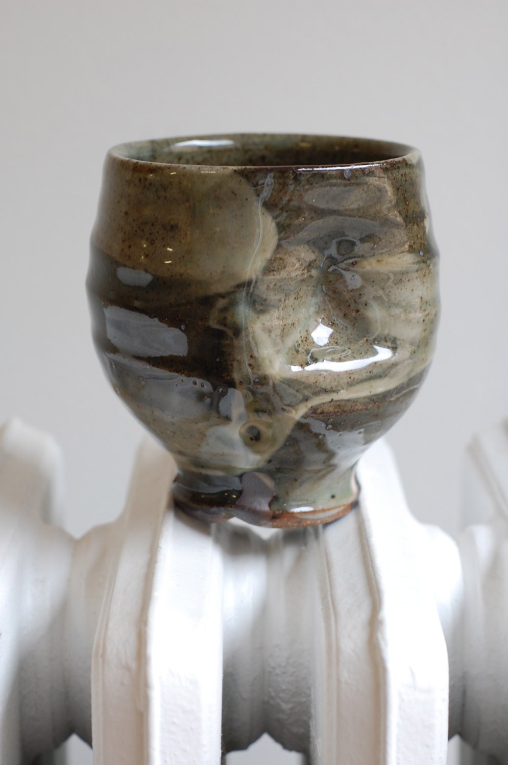 celadon tea yunomi