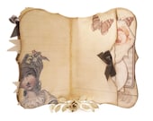 Jane Austen Journal, The Original,Pride and Prejudice, Elizabeth Bennett, Handmade Art Journal, Jane Austen Gifts, Regency, Darcy