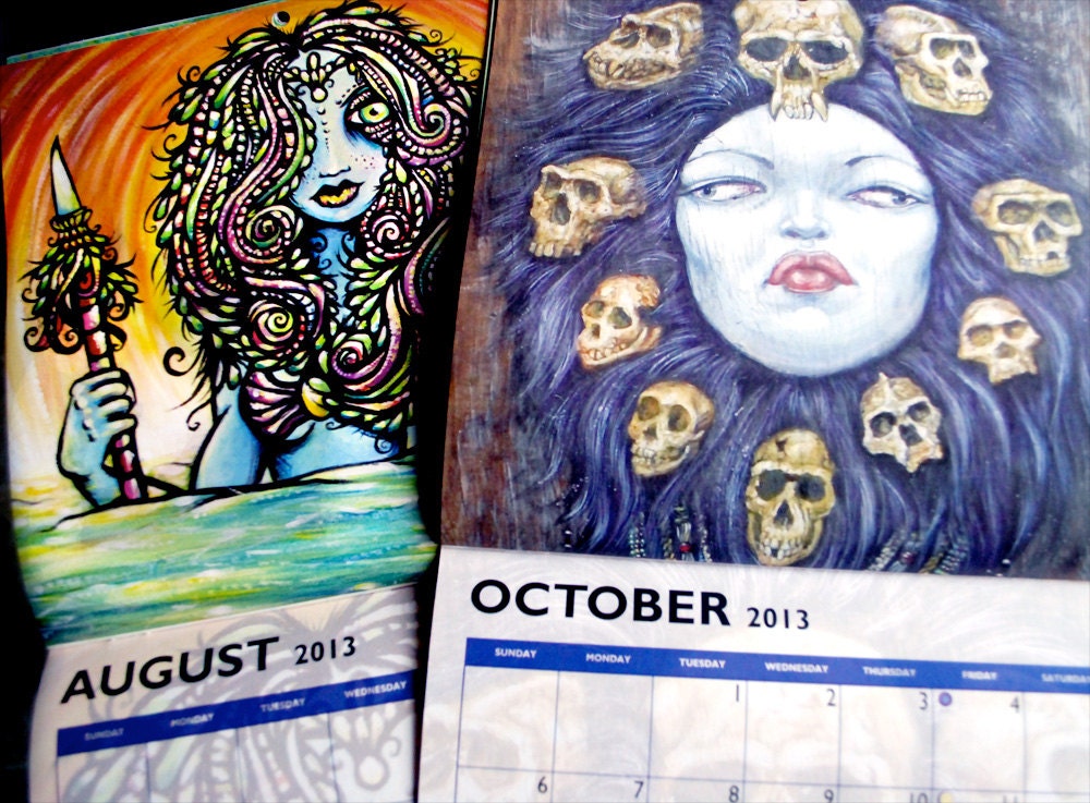 2013 Wall Calendar - The Portland Goddess Calendar