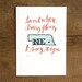 Nebraska Letterpress Print