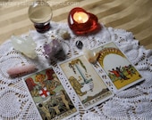 Psychic Tarot Reading - Will I Find Love Card Spread - Third Eye Intuition - Images & Written Information sent via Email