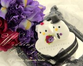 LOVE ANGELS Wedding Cake Topper-love bird