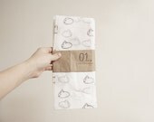 hare tissue papers (5 tissues)