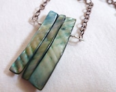 the sea  -  abalone with labradorite