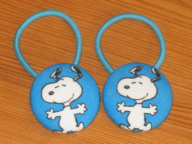 Snoopy Ponytail Holders
