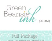 Full Package Deal for any Design - No Customization - please note: files are not editable