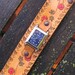 Bohemian Hand-Painted Snapped Leather Watch with Watchface