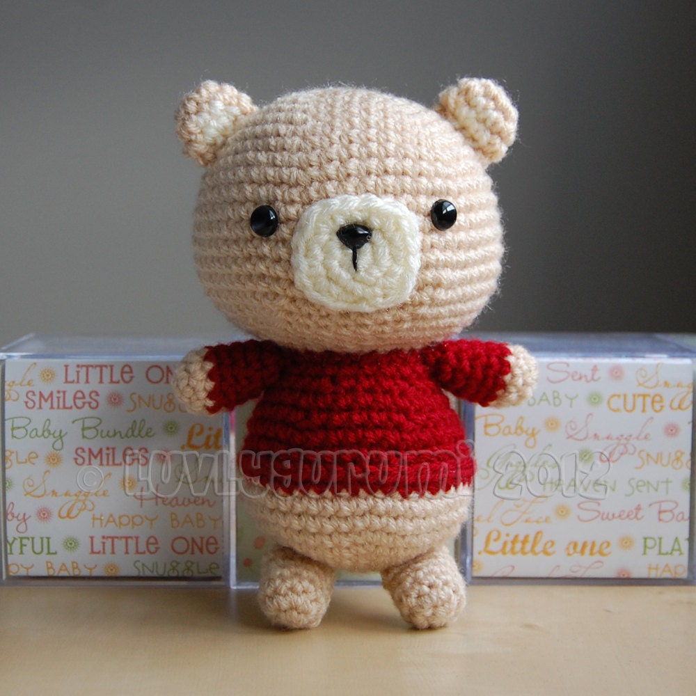 Bear Gurumi Crochet Pattern