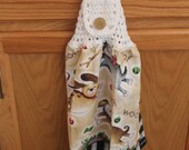Woof and Friends Crocheted TopTowel-KOW118