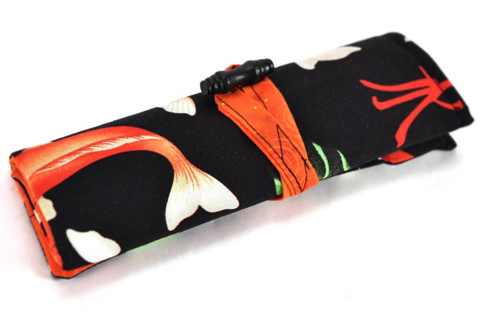 Double Pointed Knitting Needle Organizer MINI Sock DPN - Koi