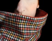 Houndstooth Colorful Scarf Neckwarmer