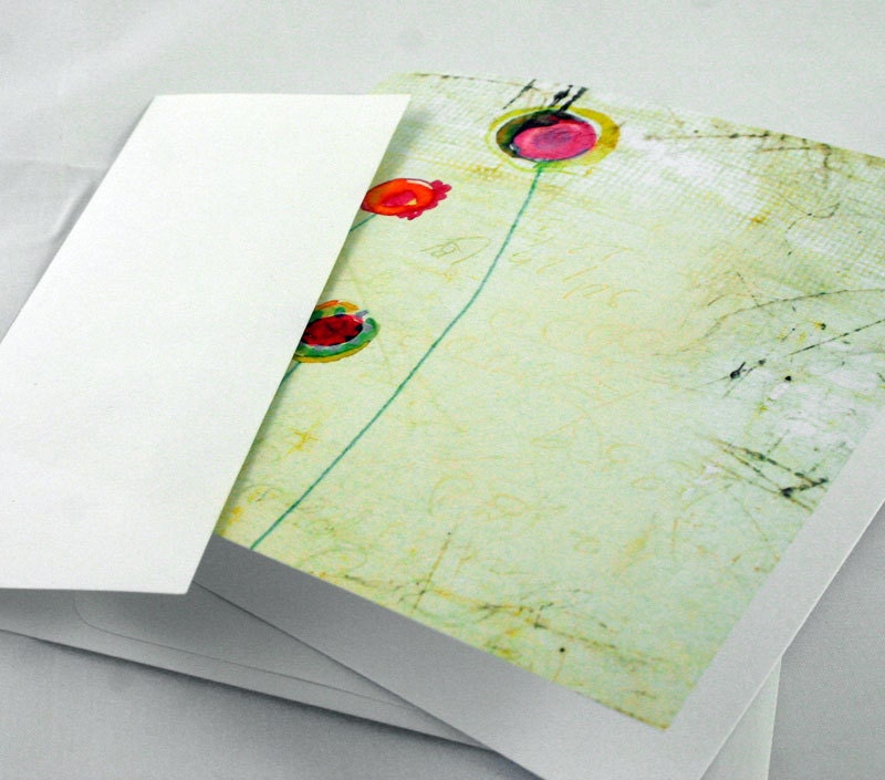 Flowers - mini print/ note card