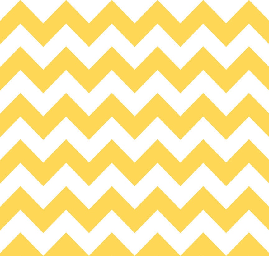 CHEVRON Cotton in Yellow by Riley Blake Designs - 1 Yard