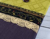 Laptop Sleeve Case Cover for 13 inch macbook/ linen/ pocket