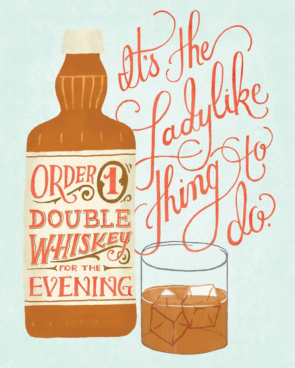 Ladylike - Art Print