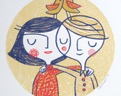 Soul Mate original screen print