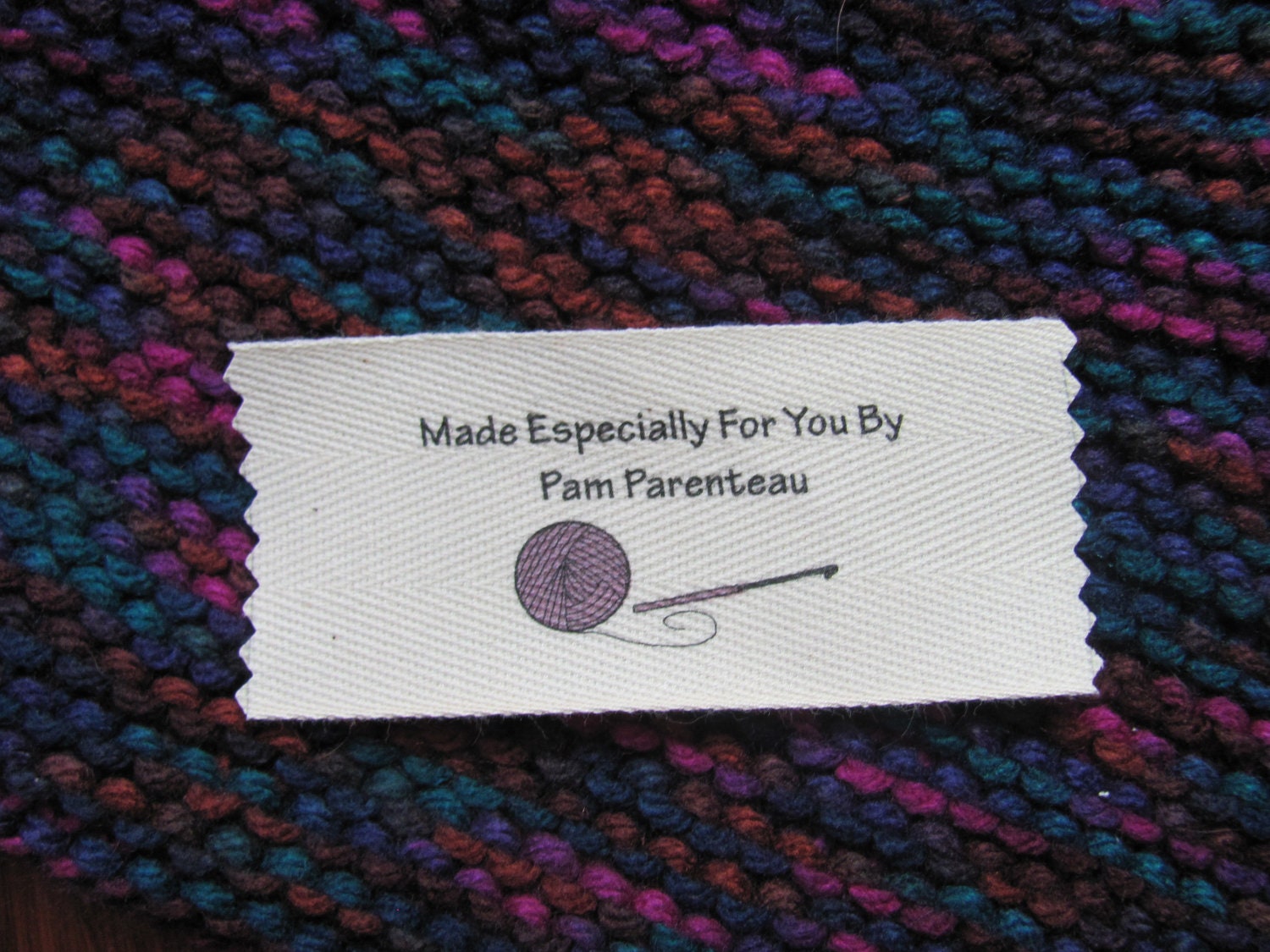 crochet labels