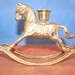 Rocking Horse Candle Holder