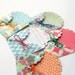Scalloped ENVELOPES or JOURNALING POCKETS tied with Twine - 5 count
