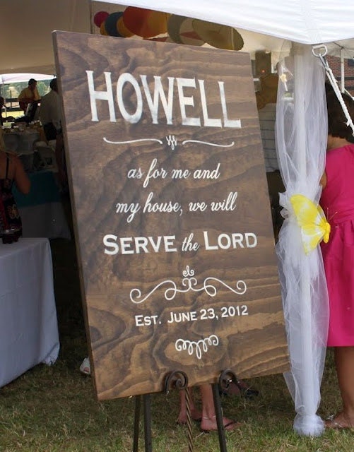 Carved lettering 30 x 40 inch wedding sign - painted - reception decor