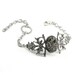 Steampunk Bracelet - Geared Up - AMAZING Unisex Gothic Wrist Cuff with Vintage Watch Movement and Gear Accent by Ghostlove