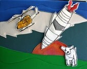 Children's Educational Interactive Repositional Storyboard- Order Custom Made Figures Separately